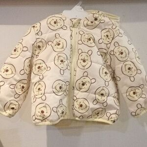 Winnie the Pooh Disney baby puffer jacket (#2)(SOX)